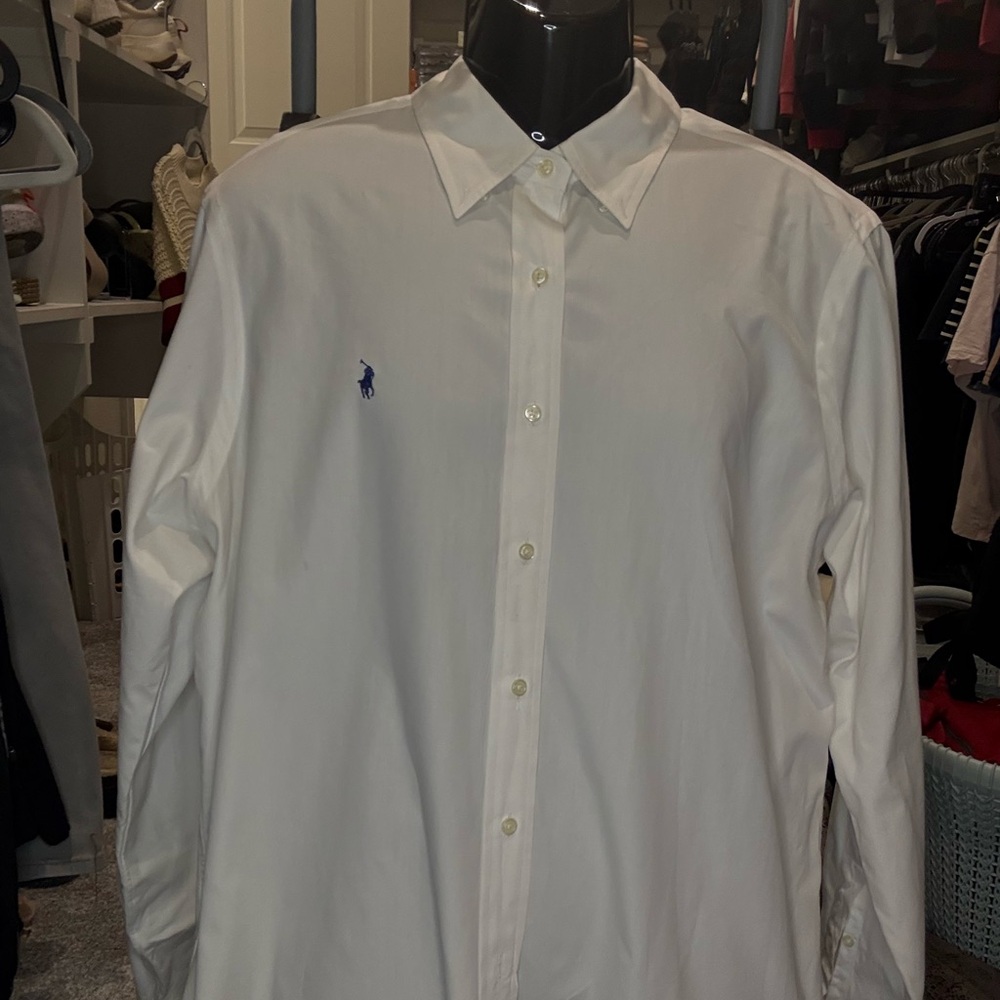 Polo by Ralph Lauren Men's Classic White Dress Shirt